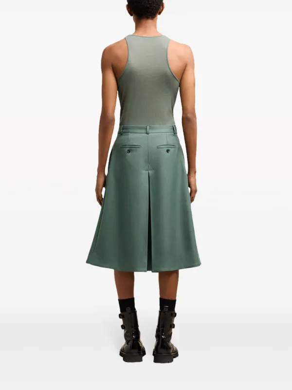 AMI Paris パネル ショートパンツ | グリーン | FARFETCH JP
