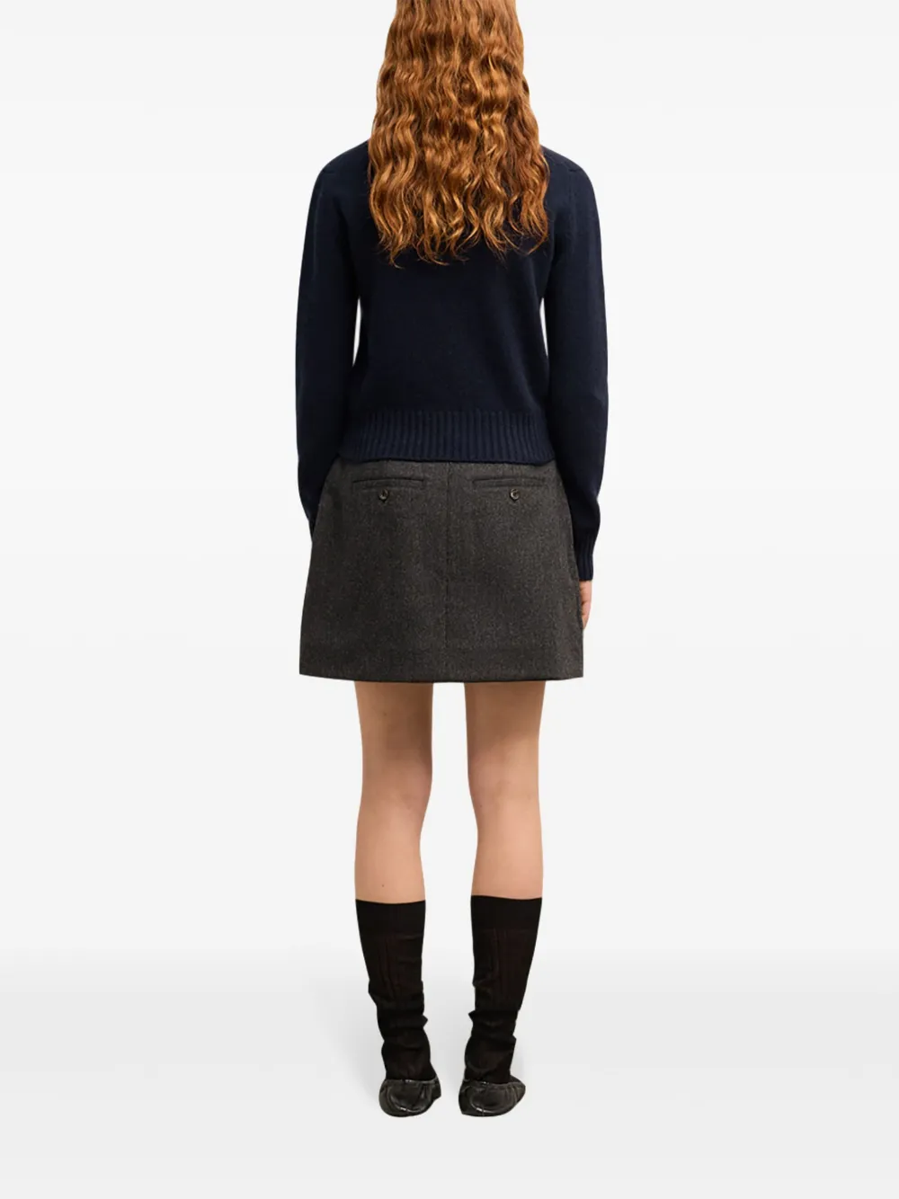 AMI Paris Ami de Coeur sweater Blauw