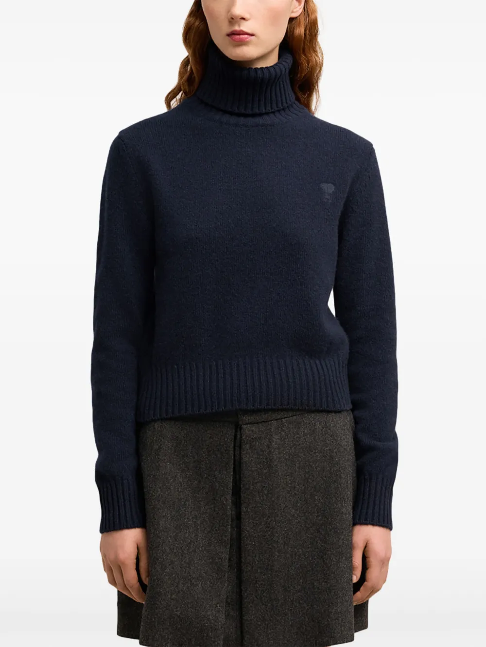 AMI Paris Ami de Coeur sweater Blauw