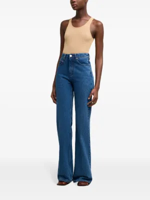 デニム・ジーパン AMI PARIS Woman Jeans Blue FTR420DE0046 480 AMI PARIS: Jeans woman - Blue | Ami Paris jeans FTR420DE0046