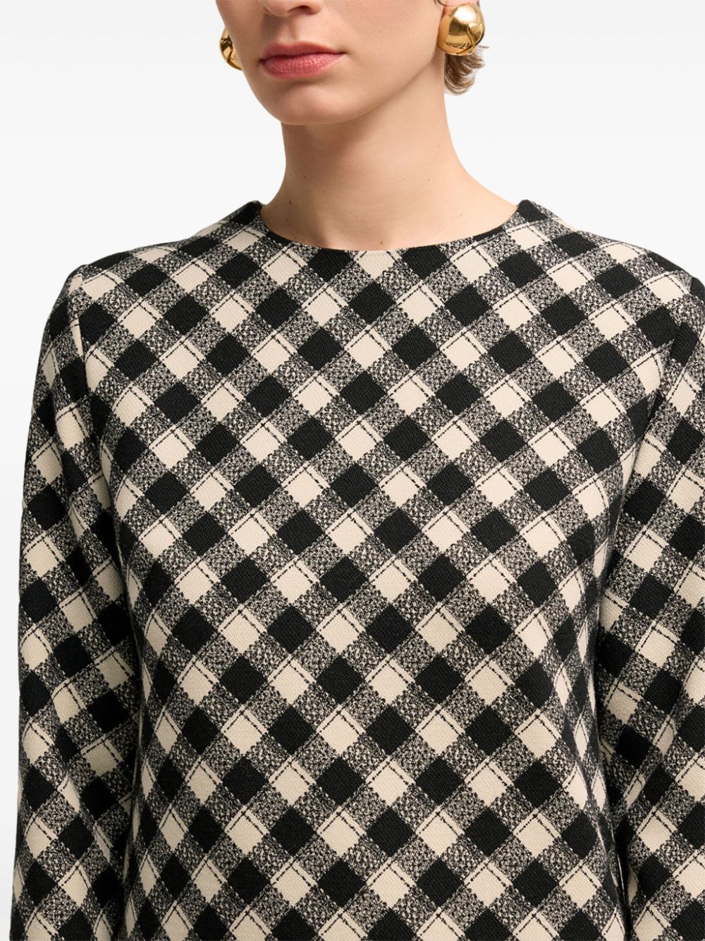 Affordable Marni check-pattern mini dress Women