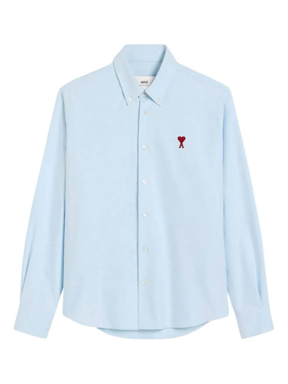 AMI Paris Ami de Coeur cotton shirt | Blue | Image 1
