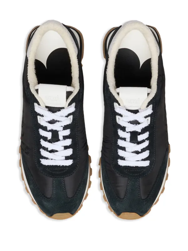 AMI Paris New Rush スニーカー | ブラック | FARFETCH JP
