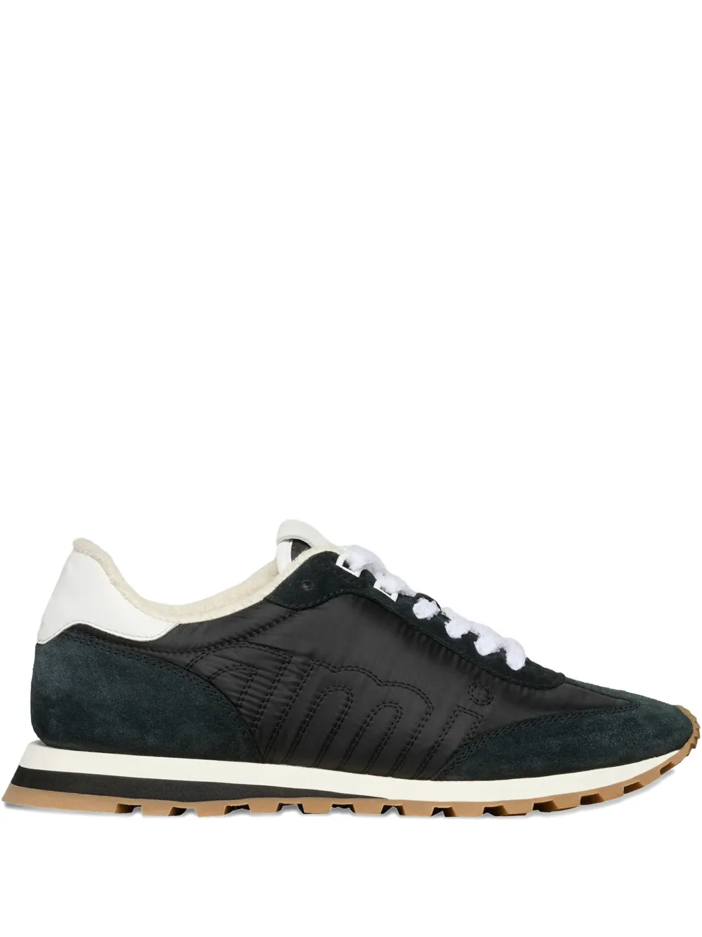 AMI Paris New Rush panelled sneakers Black
