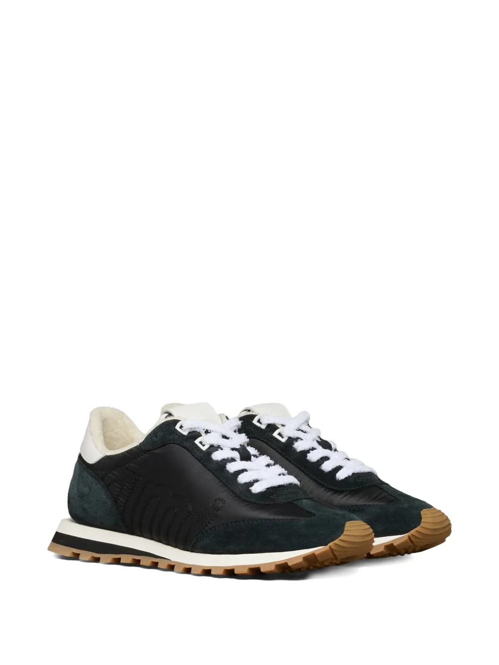 AMI Paris New Rush panelled sneakers Black