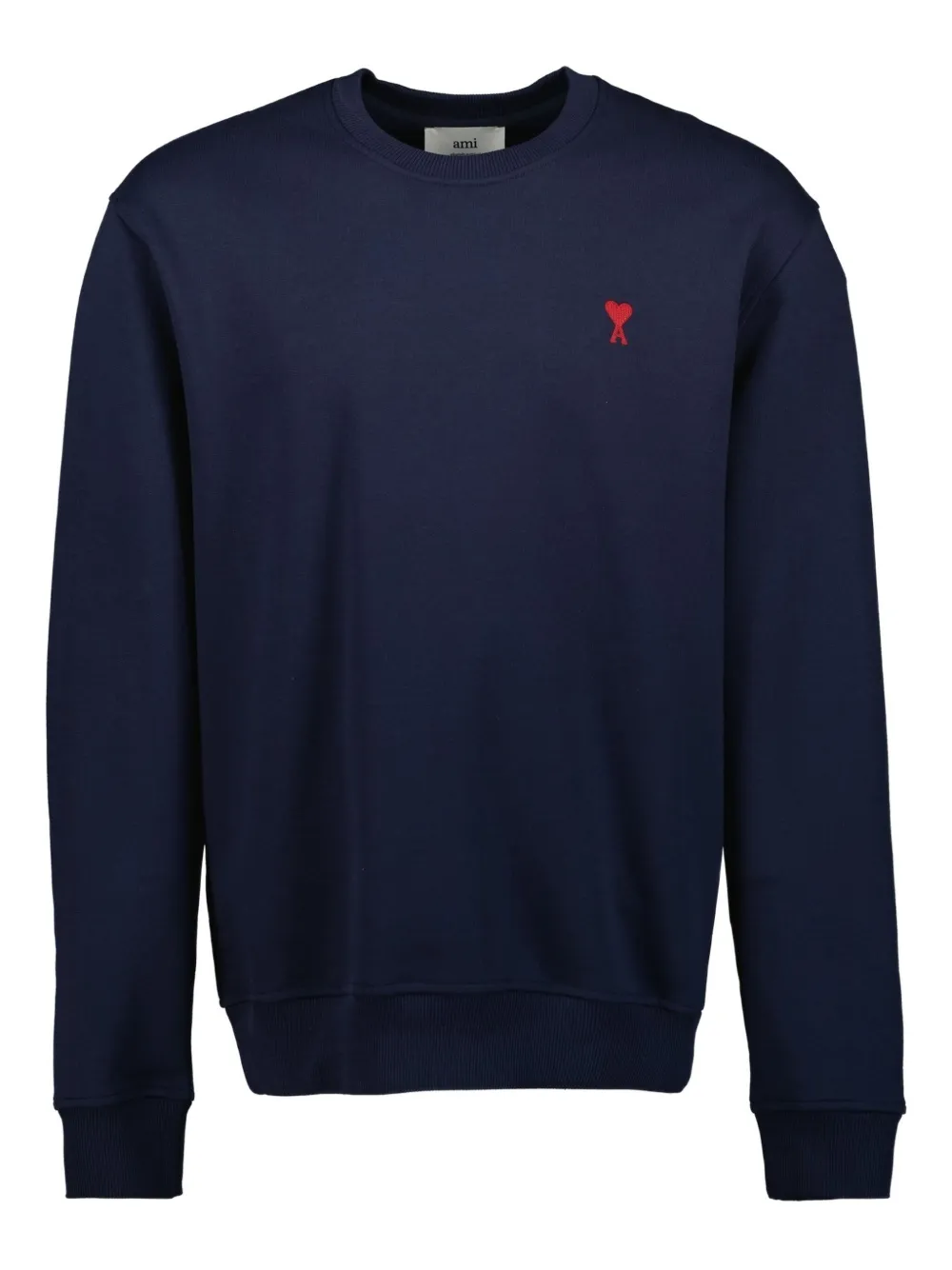 AMI Paris Sweater met logo Blauw