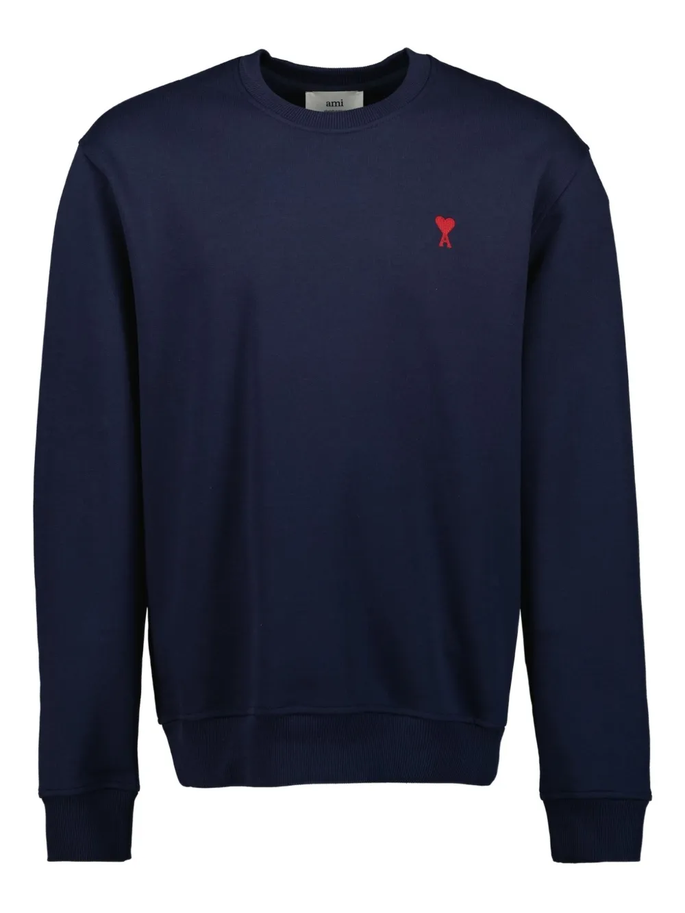 AMI Paris Sweater met logo Blauw