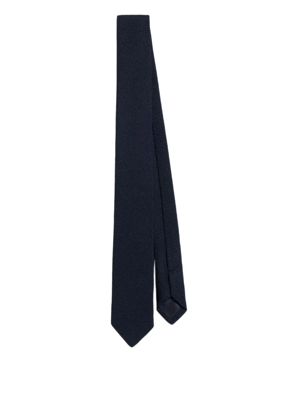 AMI Paris Grenadine silk tie | Blue | Image 1