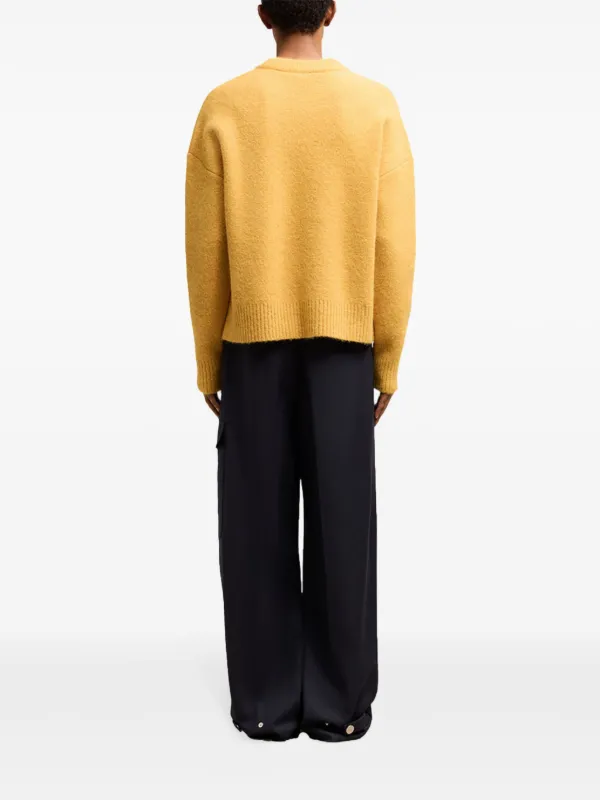 AMI Paris Ami De Coeur セーター | イエロー | FARFETCH JP
