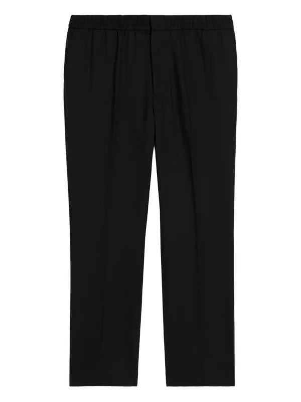 AMI Paris ストレートパンツ | ブラック | FARFETCH JP