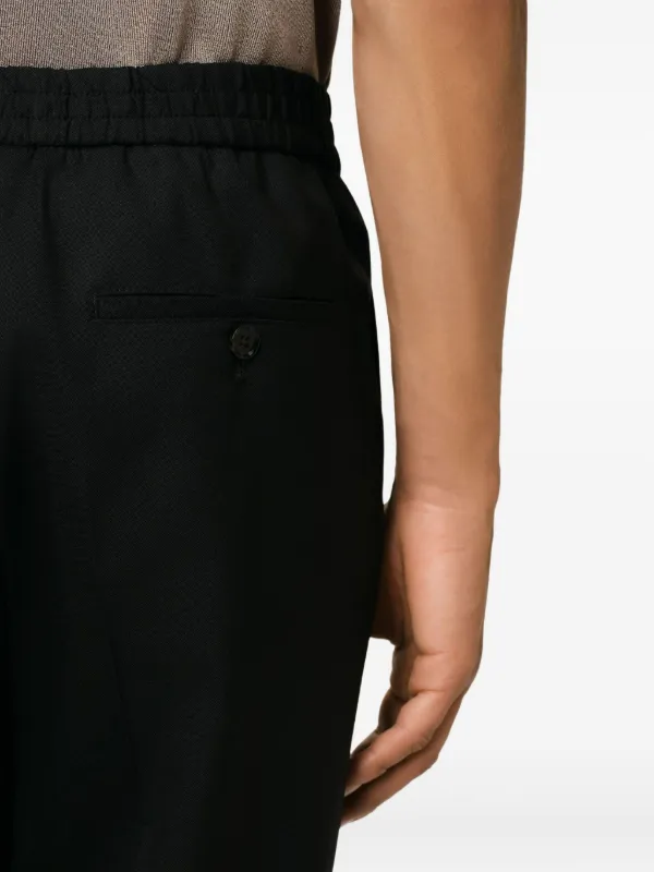 AMI Paris ストレートパンツ | ブラック | FARFETCH JP