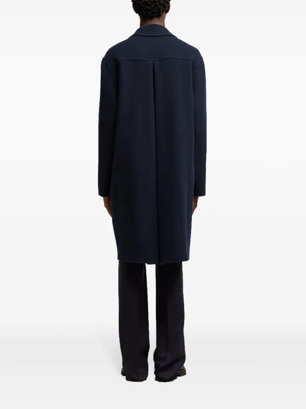 AMI Parisコート　新品　高級 AMI Paris シングルコート | ブルー | FARFETCH JP