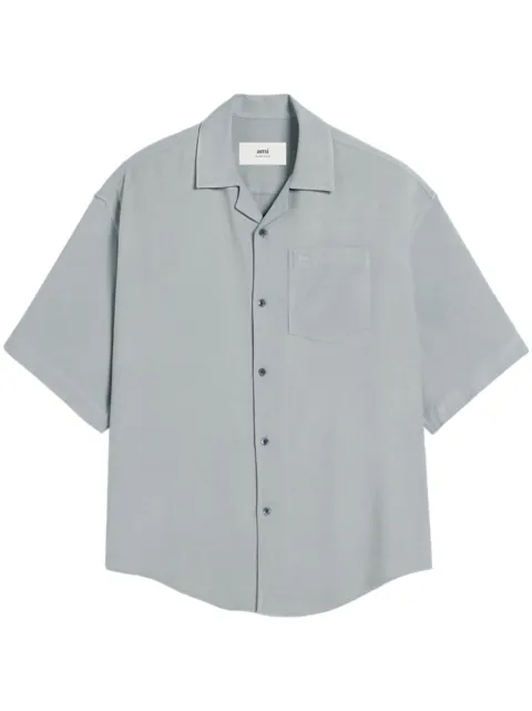 AMI Paris camisa estilo boxy manga corta