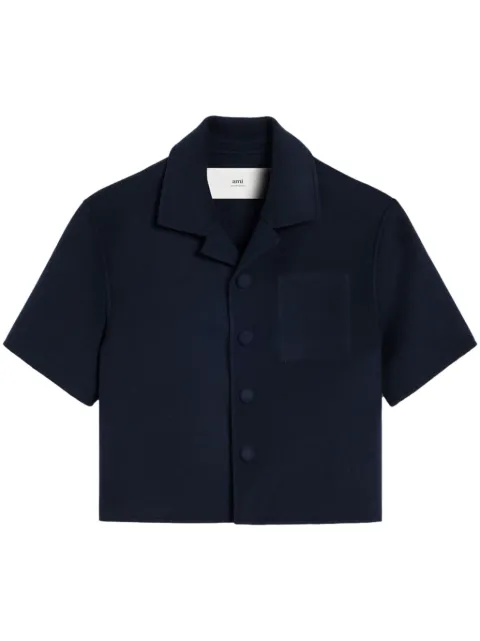AMI Paris camp-collar jacket 