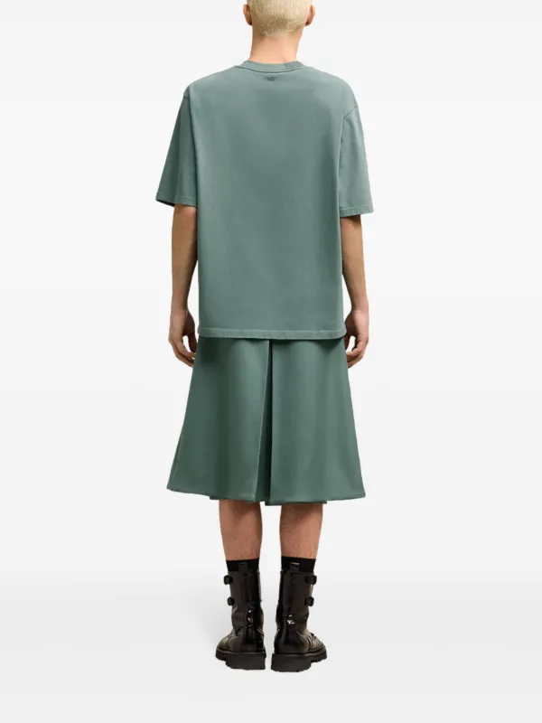 AMI Paris★グリーン Ami de Coeur Tシャツ 27332140_57252415_600.jpg