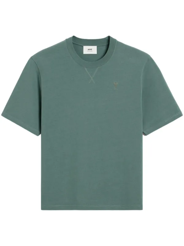 AMI Paris on sale Seafoam Green tshirt