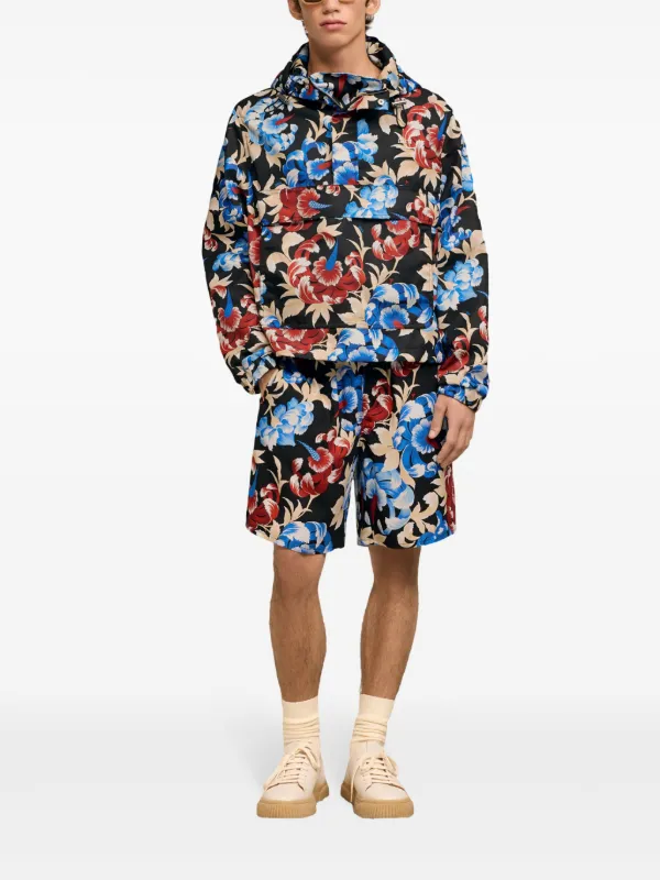 AMI amiparisウインドブレーカー フーテッド AMI Paris ウインドブレーカー | ブラック | FARFETCH JP