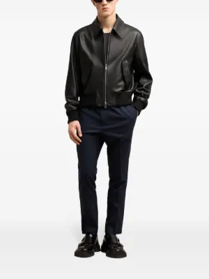 AMI PARIS Leather Jackets for Men - Shop Now on FARFETCH