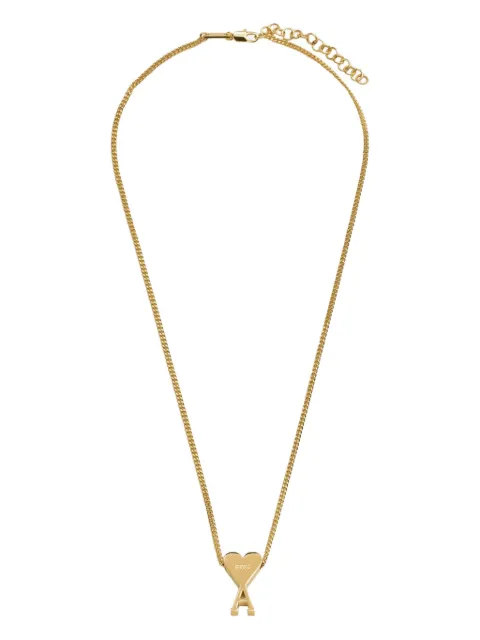 AMI Paris collier à pendentif logo