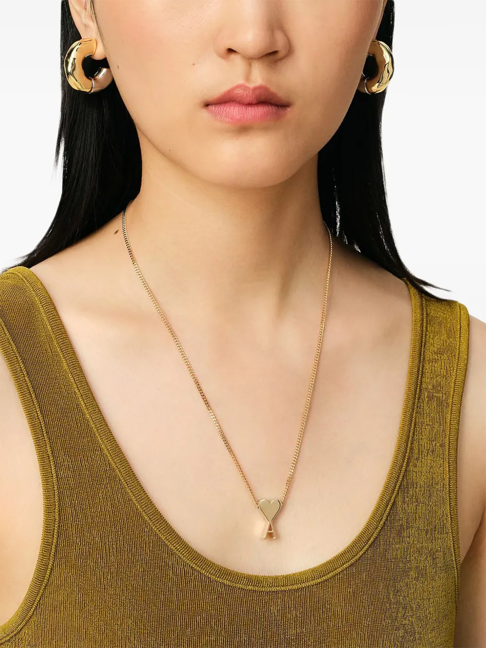 AMI Paris Ami de Coeur pendant necklace | Women | Image 2