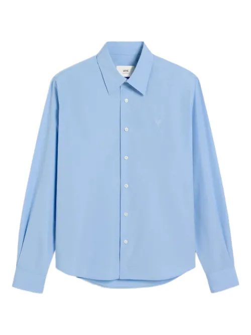 Chemise Ami de Coeur en coton - AMI Paris - Modalova