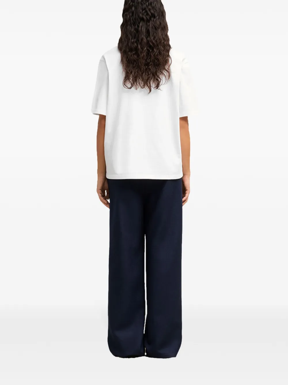 AMI Paris Katoenen T-shirt Wit