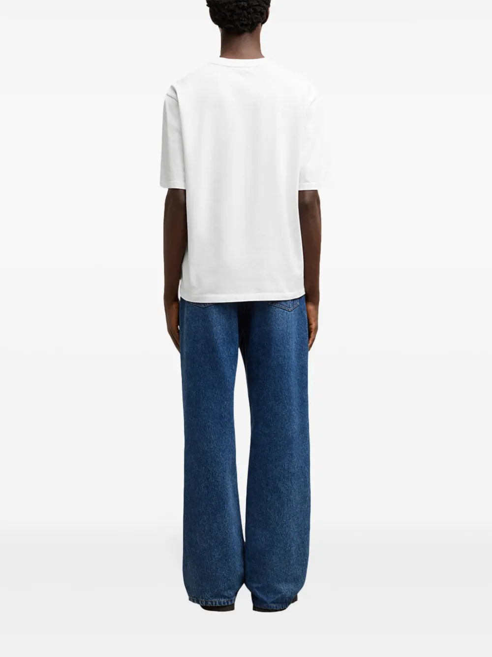 AMI Paris Katoenen T-shirt Wit