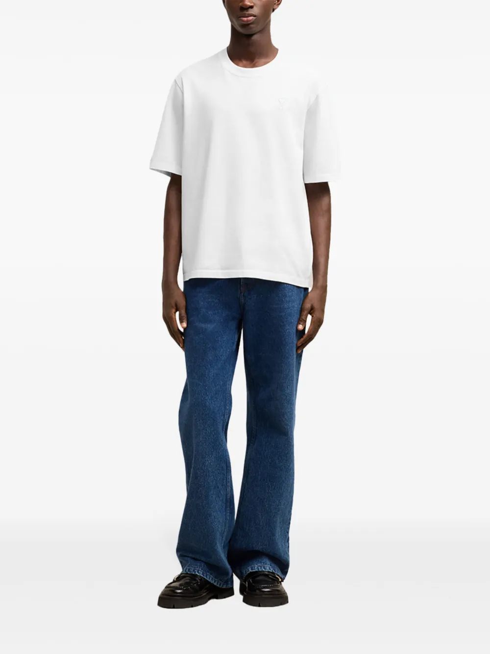 AMI Paris Katoenen T-shirt - Wit