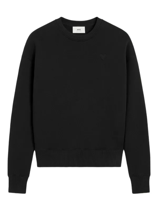 AMI Paris Ami De Coeur スウェットシャツ | ブラック | FARFETCH JP