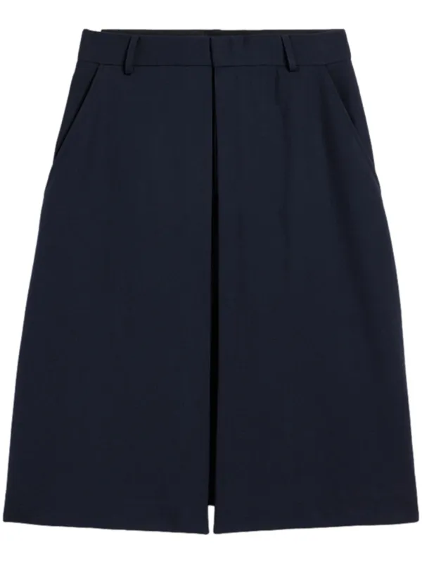 AMI Paris ワイドショートパンツ | ブルー | FARFETCH JP