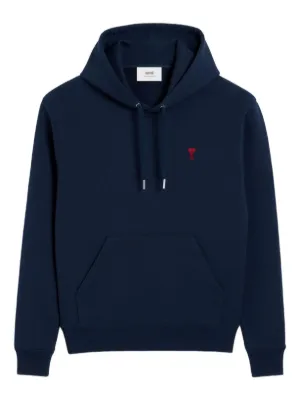 AMI Paris エンブロイダリー パーカー | ブルー | FARFETCH JP AMI Paris エンブロイダリー パーカー | ブルー | FARFETCH JP