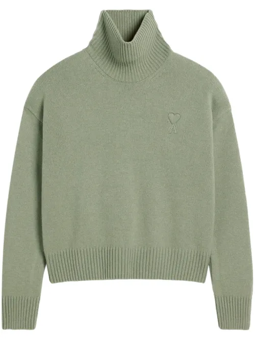Pull Ami de Cœur en laine mélangée - AMI Paris - Modalova