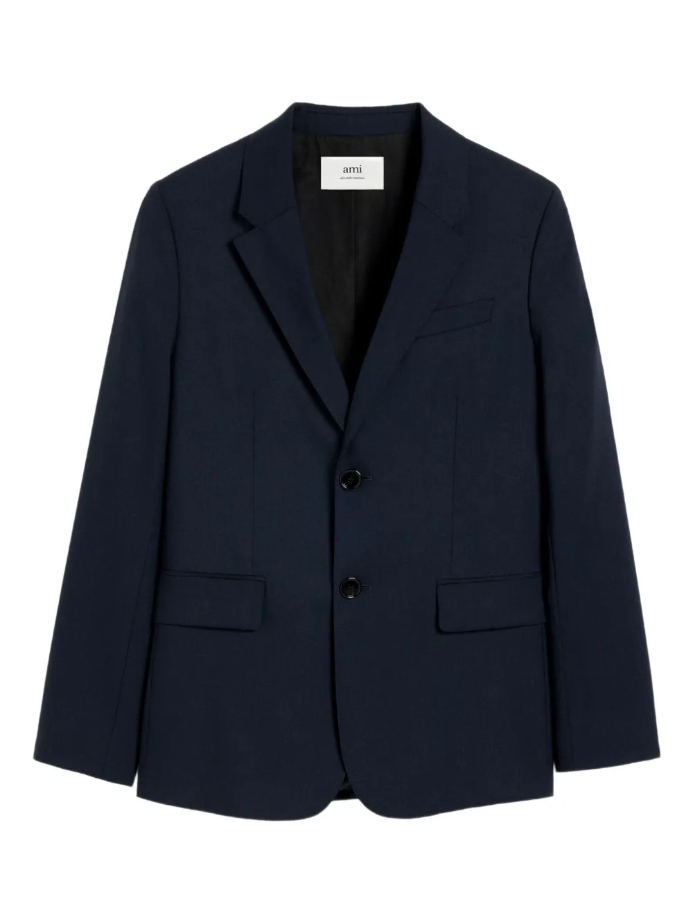 AMI Paris single breasted wool blazer | Blue | Image 1