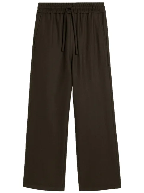 AMI Paris pantalones elásticos con cordones en la pretina