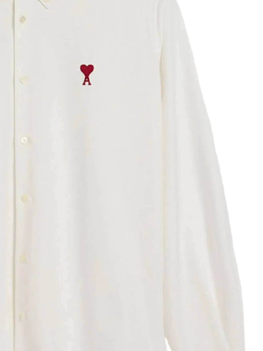 AMI Paris Ami de Coeur shirt Wit