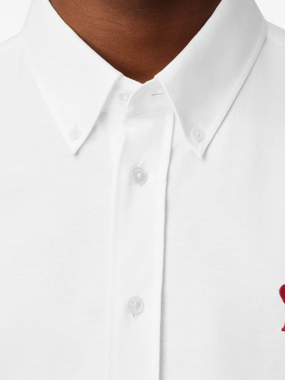 AMI Paris Katoenen shirt Wit