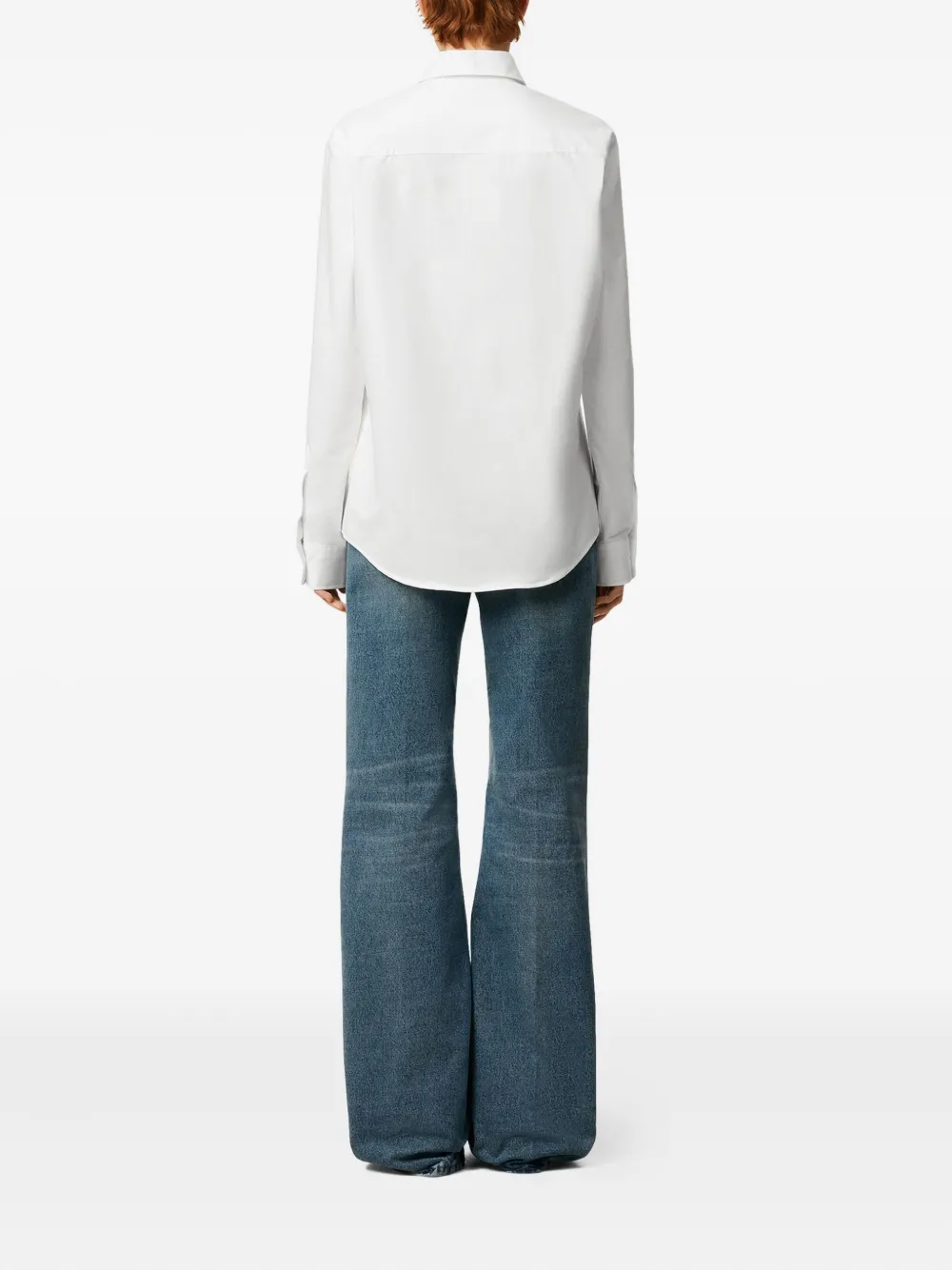 AMI Paris Katoenen shirt Wit