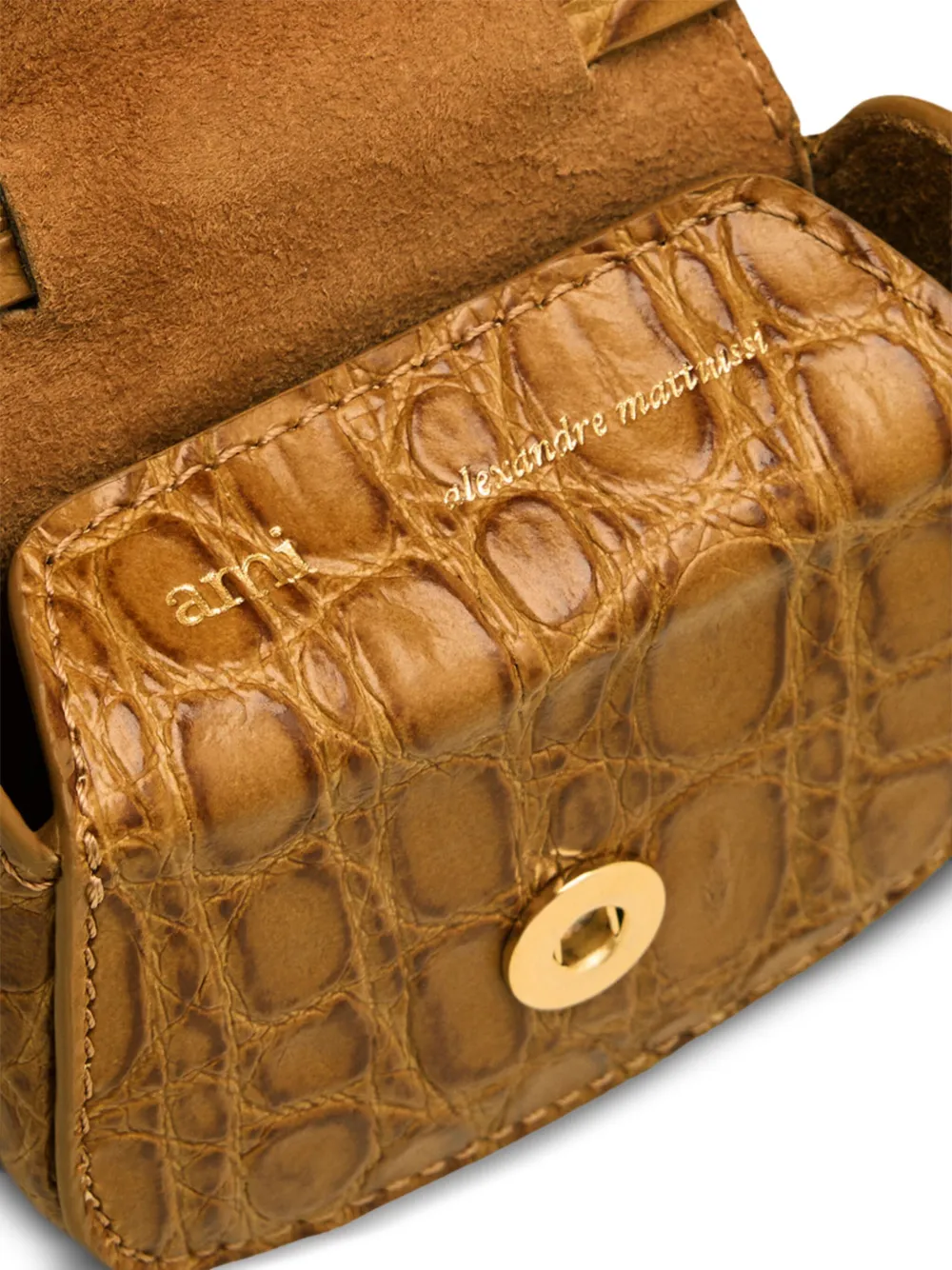 AMI Paris Nano tas Bruin