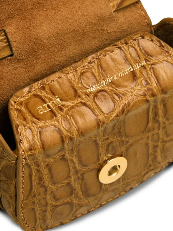 【AMI PARIS】★送料・関税込★ナノパリバッグ Black Nano Paris Paris Bag | AMI PARIS