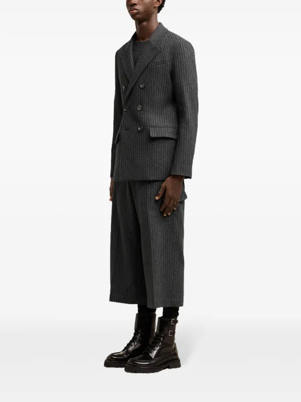 AMI Paris ダブルジャケット | グレー | FARFETCH JP