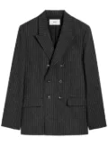 AMI Paris double-breasted wool blazer - Grey