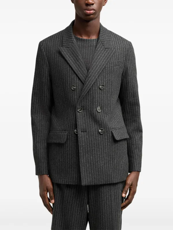 Ami paris ダブルブレスト　テーラード　ジャケット　jacket ダブルブレスト ジャケット ブラック | AMI PARIS