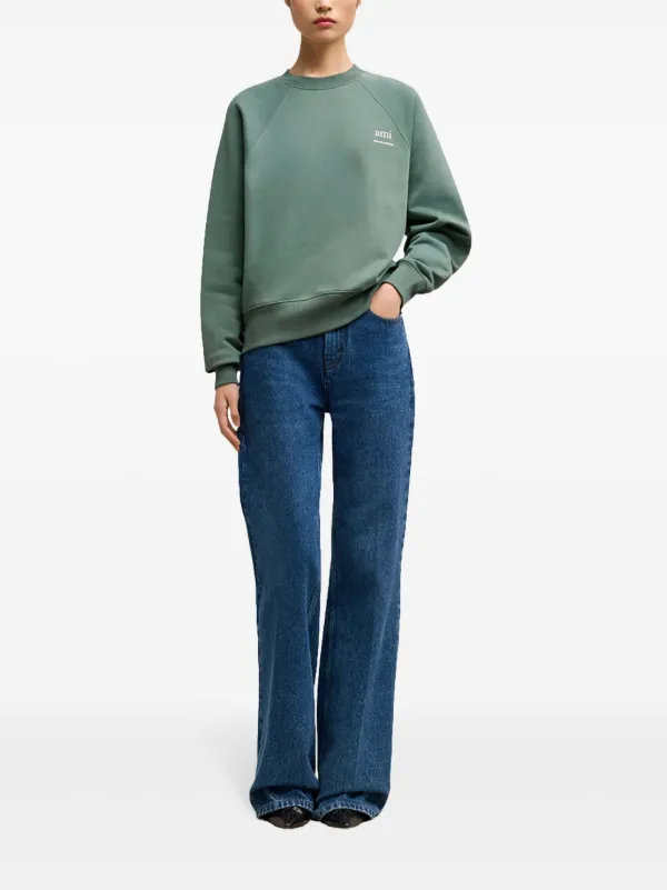 人気 ★AMI PARIS★ ORGANIC COTTON SWEATSHIRT Amazon.co.jp: AMI PARIS Amiparis Organic Cotton Sweatshirt