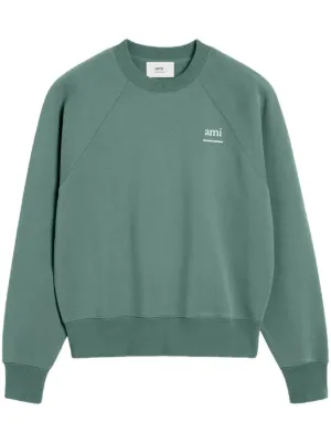AMI Paris Ami De Coeur Sweatshirt | Green | FARFETCH