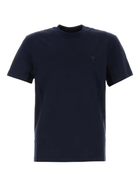 AMI Paris logo-embroidered T-shirt