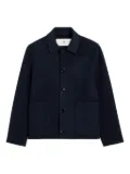 AMI Paris Boxy buttoned jacket - Blue