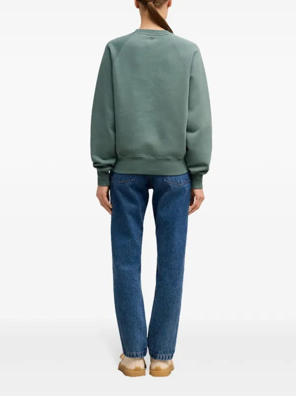 AMI Paris Ami De Coeur スウェットシャツ | グリーン | FARFETCH JP