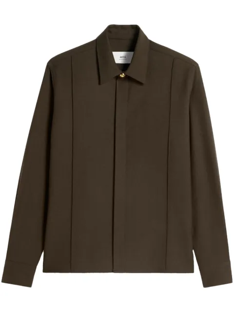 AMI Paris camisa con pliegues