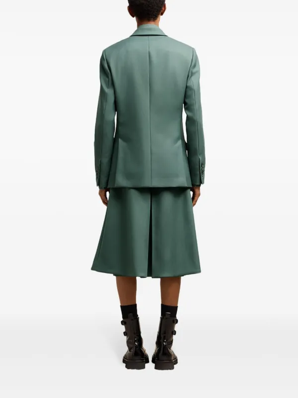 AMI Paris ダブルジャケット | グリーン | FARFETCH JP