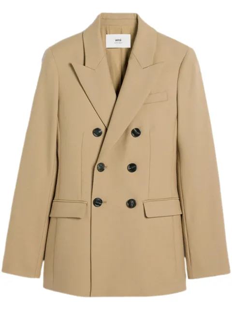 AMI Paris blazer con doble botonadura